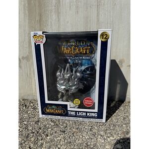 Funko Pop! World of Warcraft - Wrath of the Lich King Game Cover - Glow GameStop